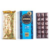 Afrikoa 80% Dark Chocolate with Almonds